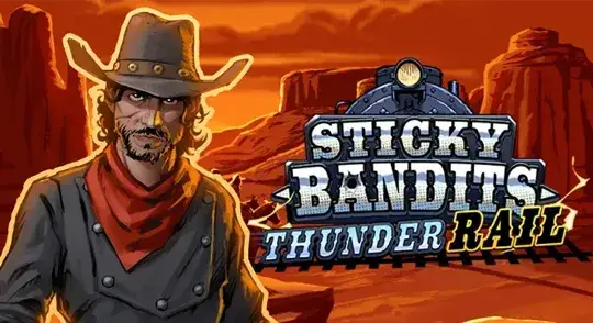 Sticky Bandits Thunder Rail von Quickspin bei Mr Jones Casino